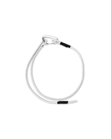 Elastic Belt - Off-White/Silver