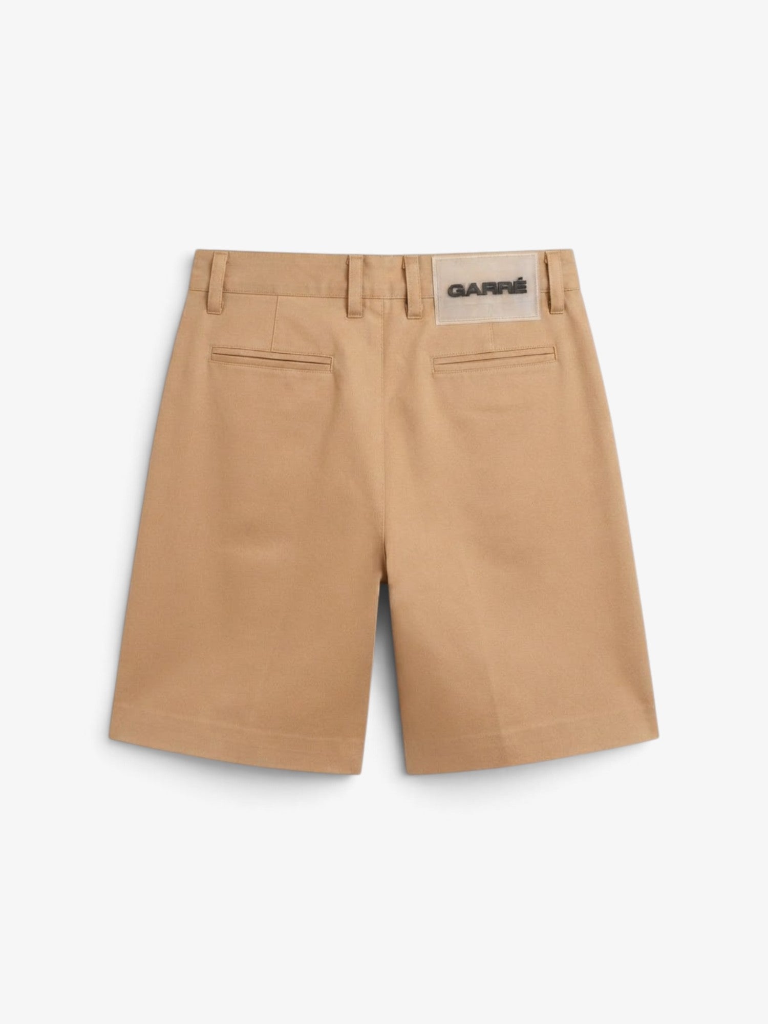 Beige Tailored Shorts