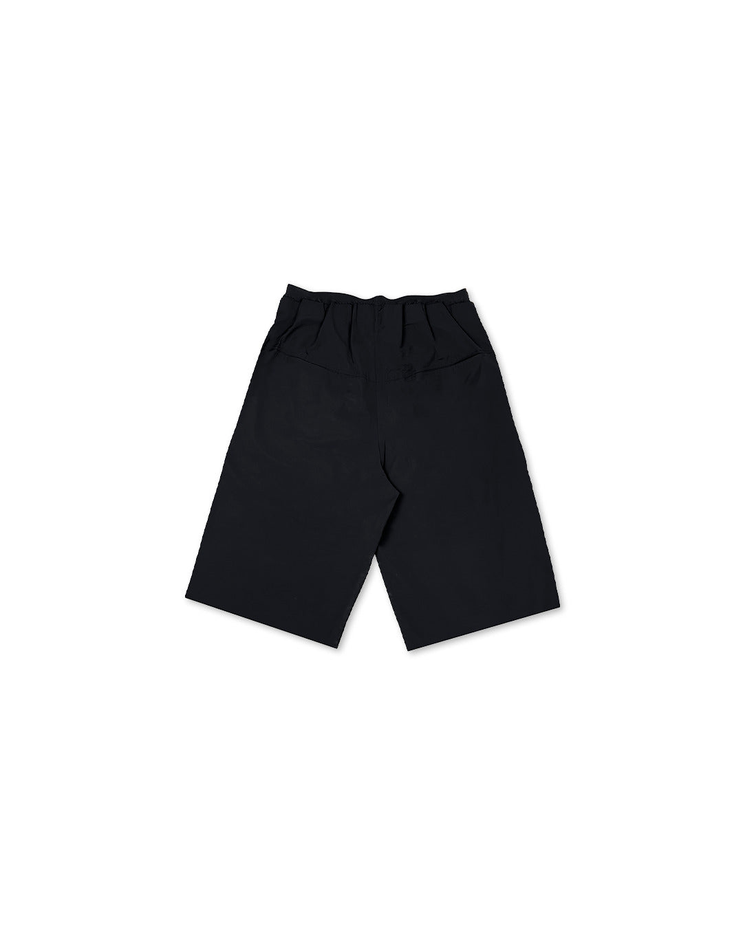 Black Wide Tech Shorts