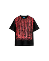 Black 'TROMPE-L'OEIL' Tee