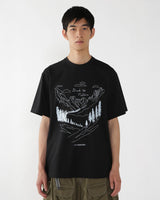Black 'Back To Nature' Tee