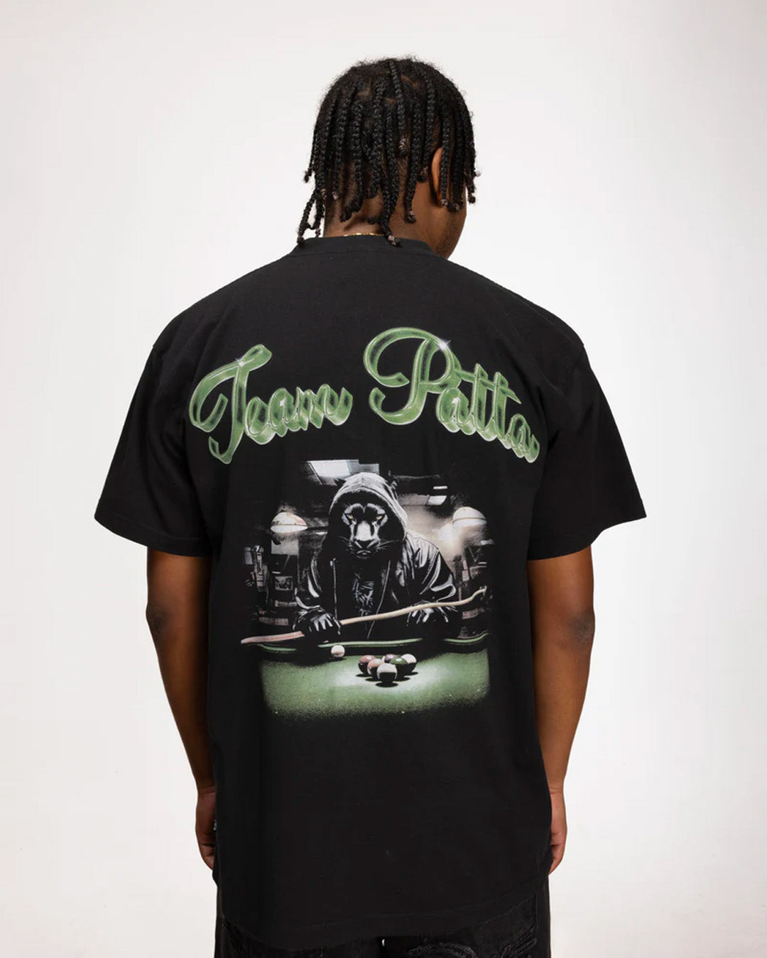 Black 'Billiard' Tee