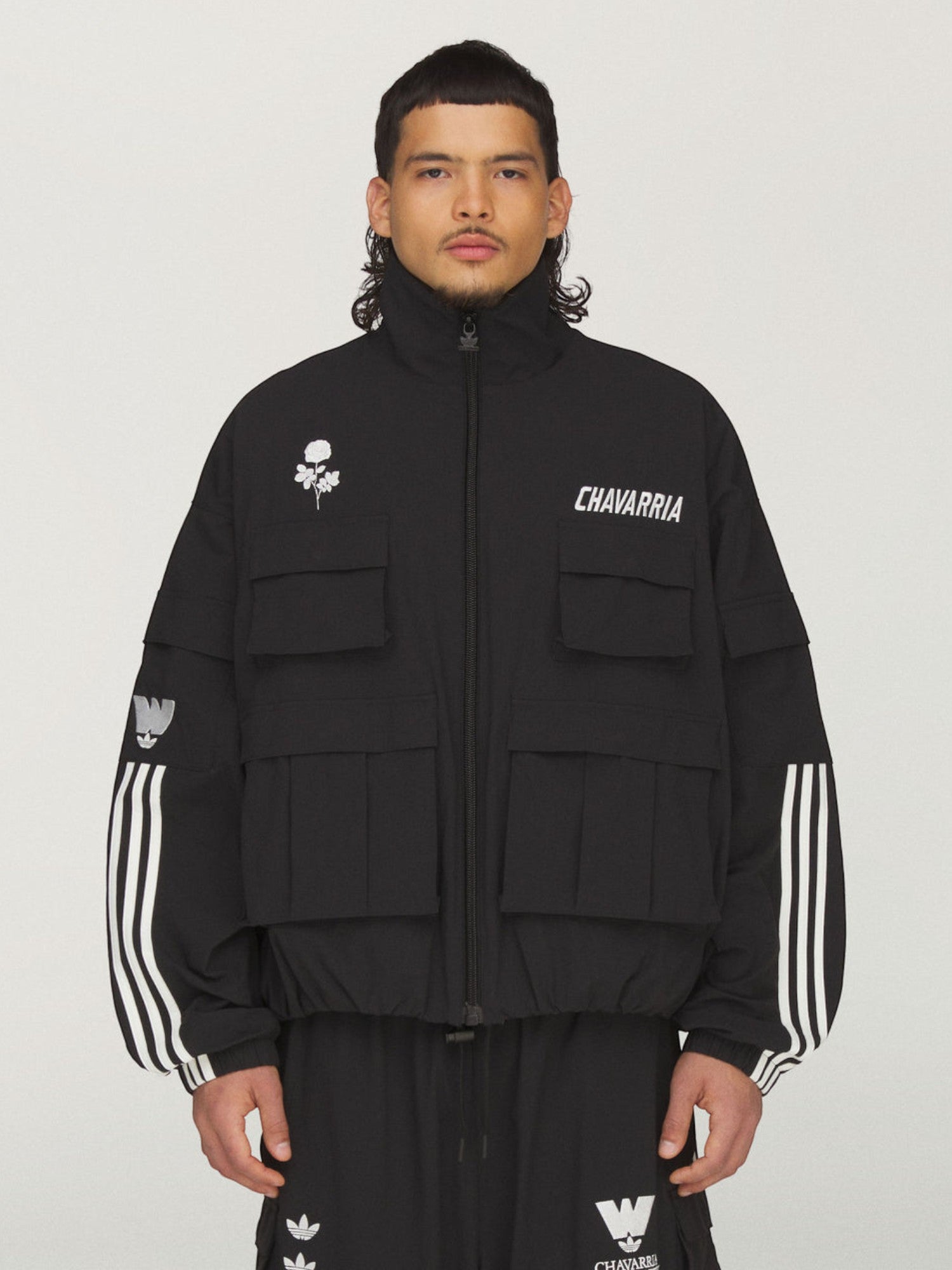 Black Cargo Jacket X WILLY CHAVARRIA
