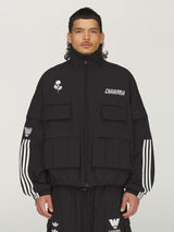 Black Cargo Jacket X WILLY CHAVARRIA