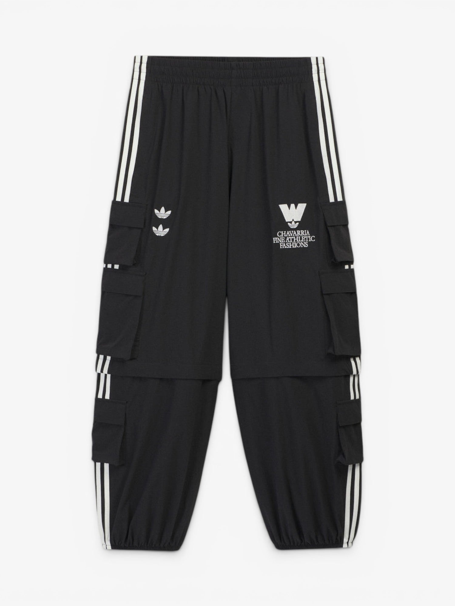 Black Cargo Zip Pants X WILLY CHAVARRIA