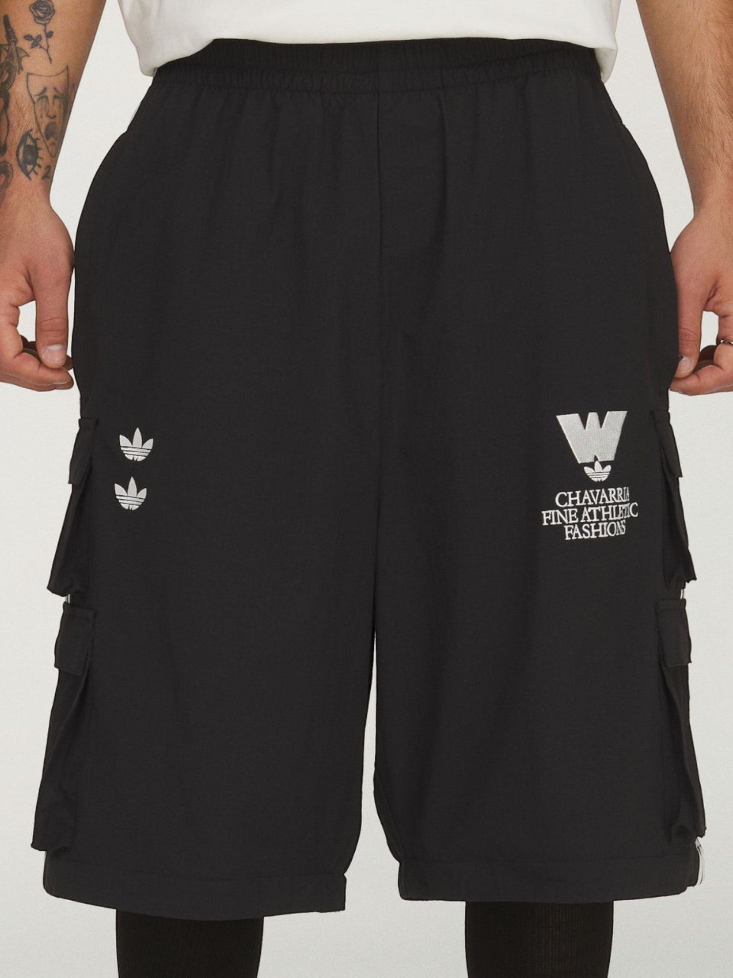 Black Cargo Zip Pants X WILLY CHAVARRIA