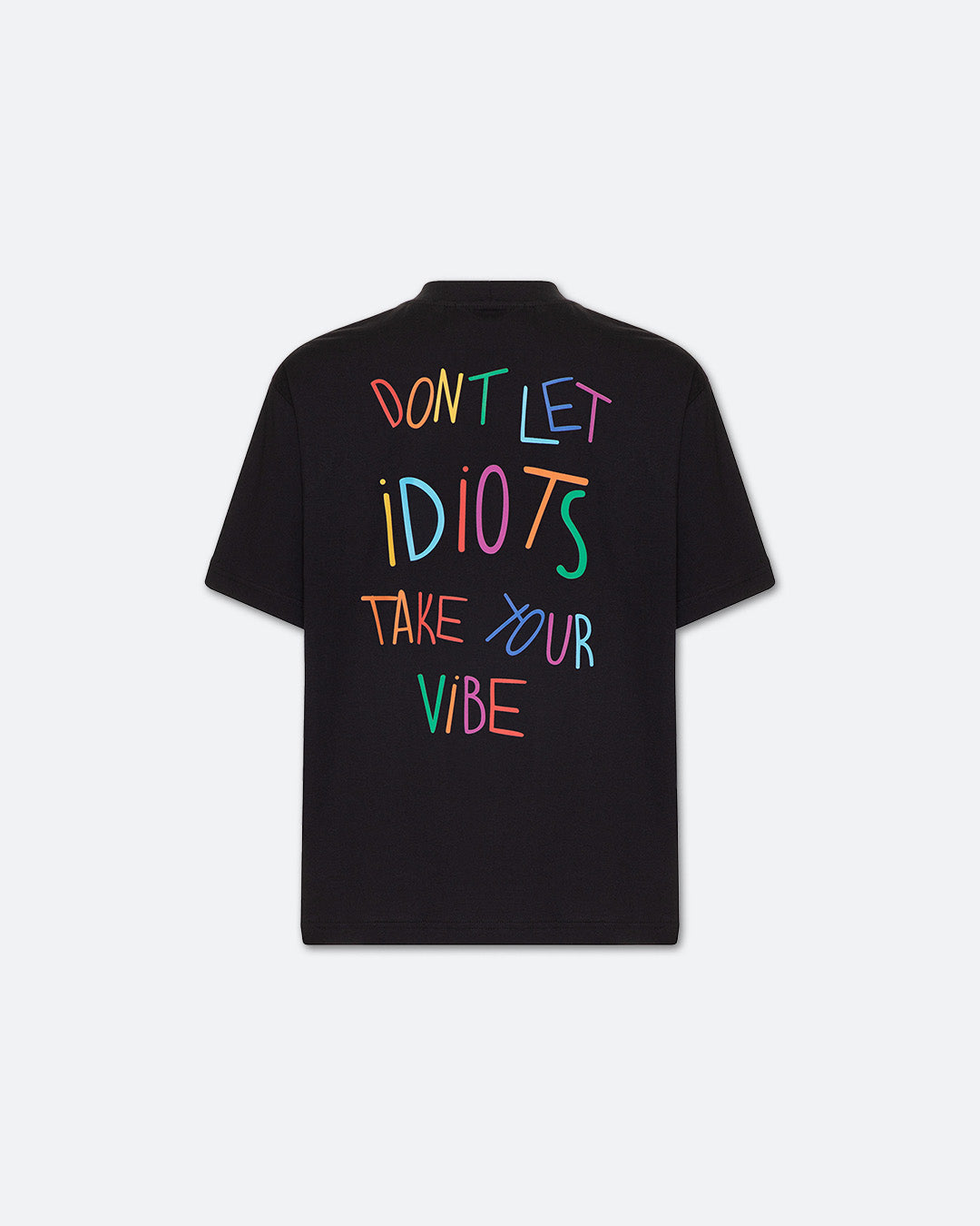 Black Don't Let Idiots Tee