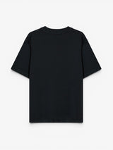 Black Embroidery Pocket Tee