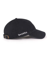 Black Faded/White 'LA' Cap
