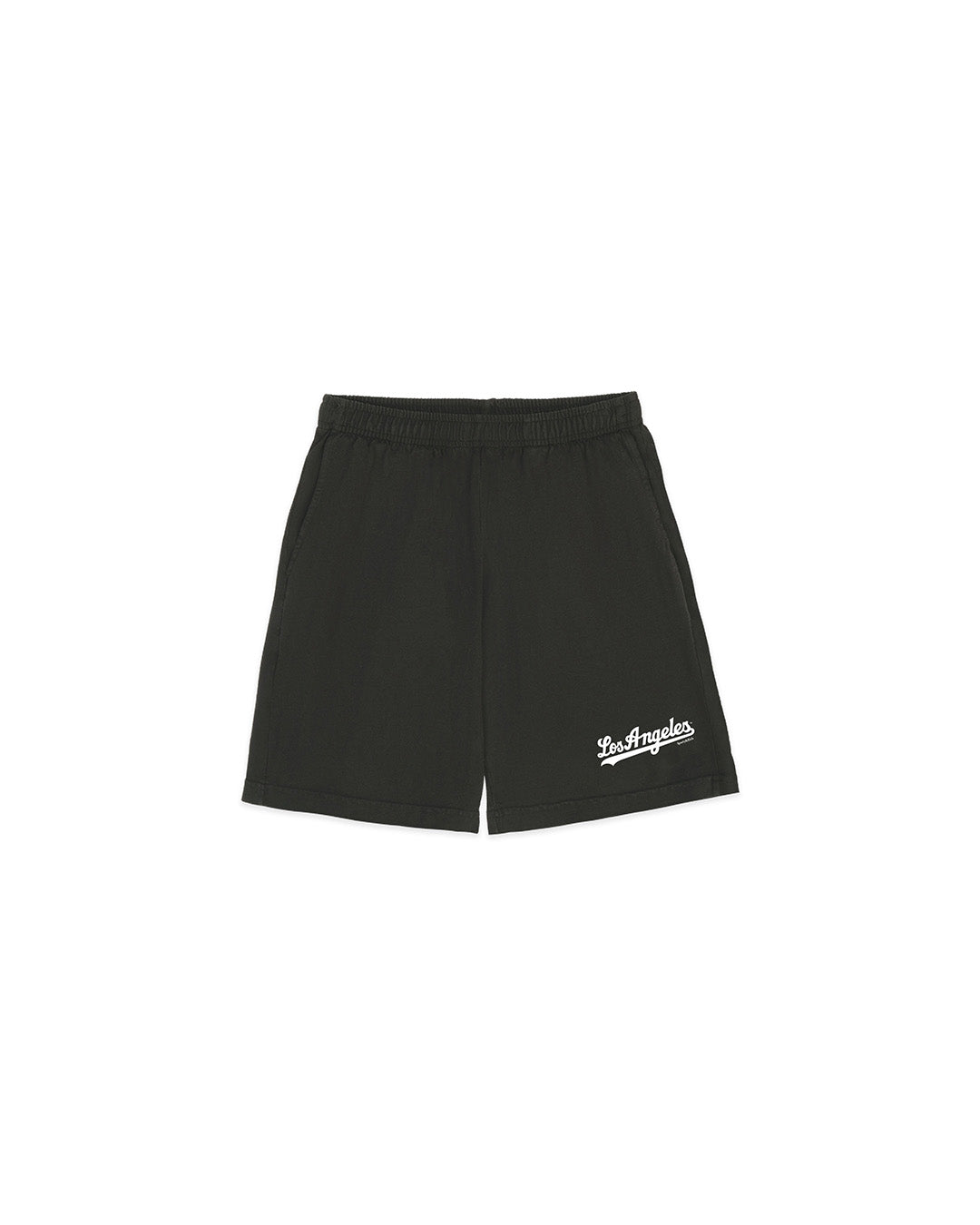 Black Faded 'Dodgers' Gym Short