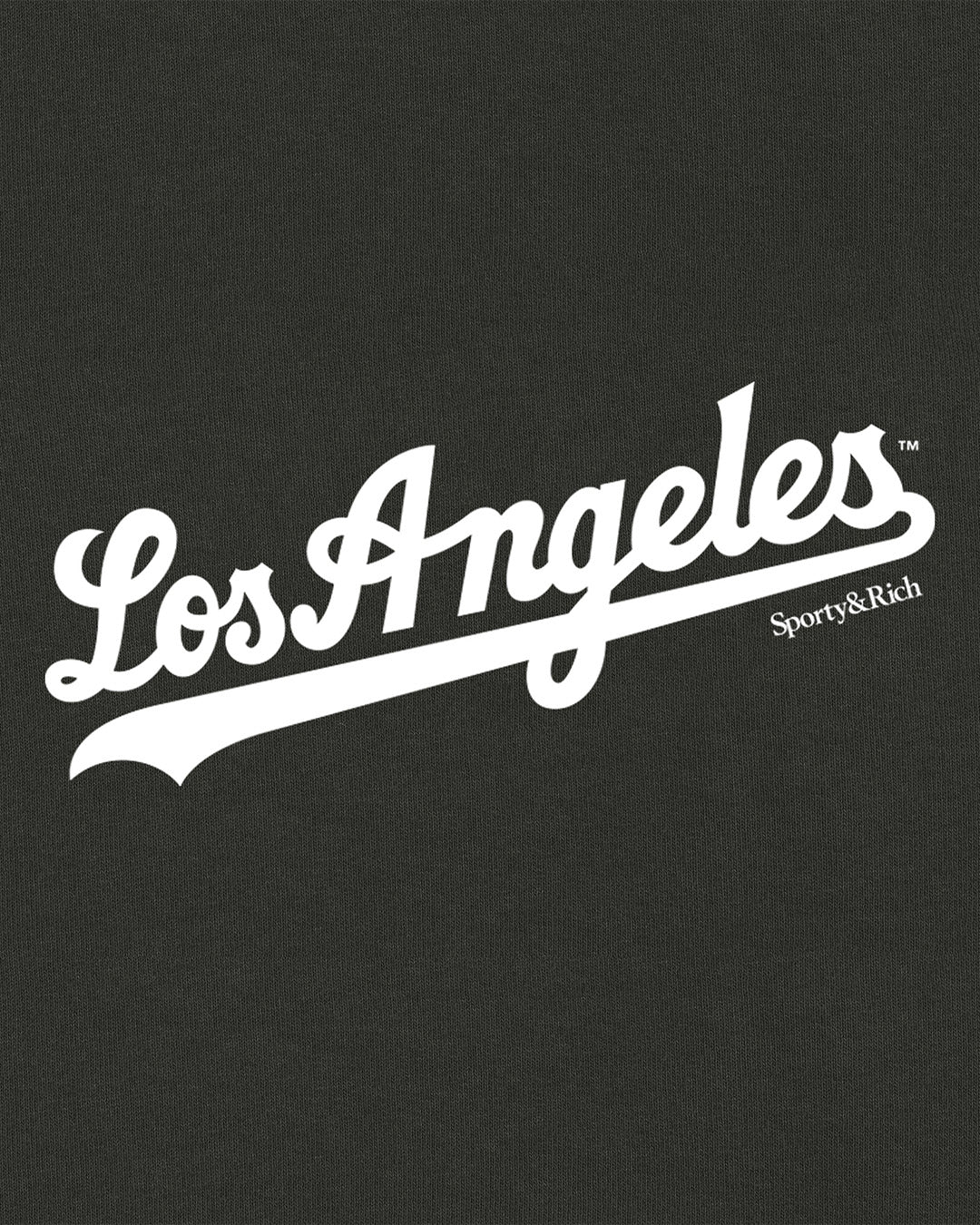 Black Faded 'Dodgers' Tee