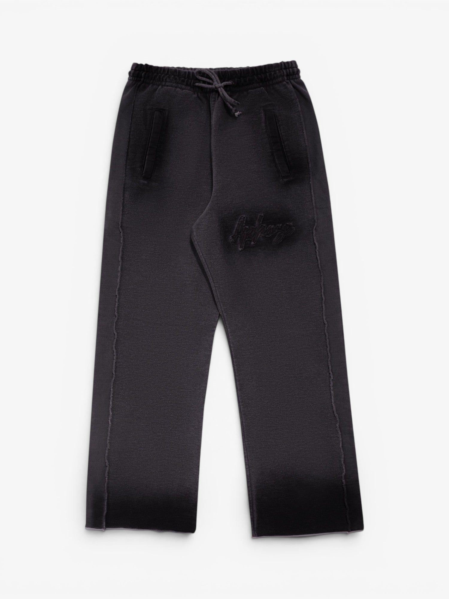 Black Faded 'Gloom' Sweatpants