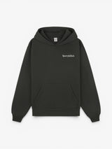 Black Faded 'Health is Wealth' Hoodie