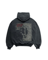 Black Faded 'L.O.V.E' Hoodie