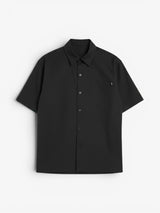 Black Faded 'Numeric' Bottom Up Shirt