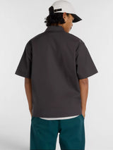 Black Faded 'Numeric' Bottom Up Shirt
