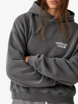 Black Faded 'Salted' Hoodie