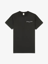 Black Faded 'Stallion' Tee