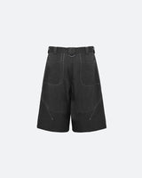 Black Fett Straight Shorts