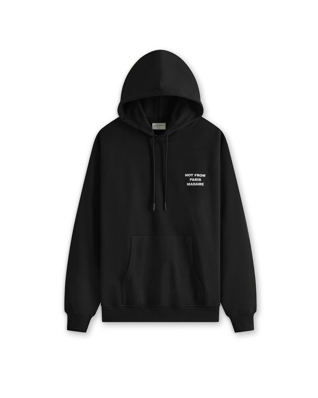 Black Le Hoodie Slogan
