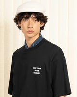 Black Le T-Shirt Slogan