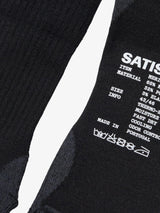 Black Merino Nylon Tube Socks