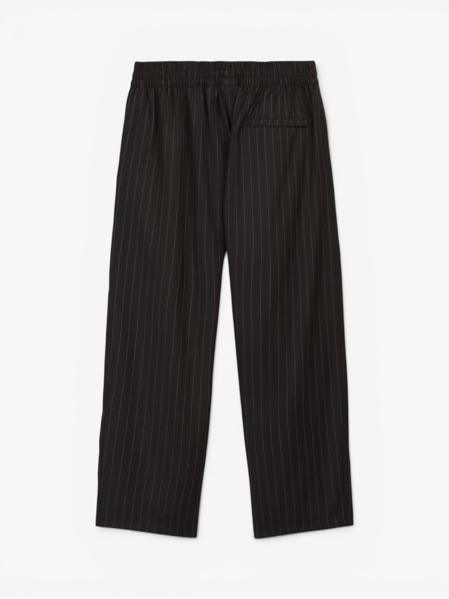 Black 'Pinstripe' Track Pants X WILLY CHAVARRIA