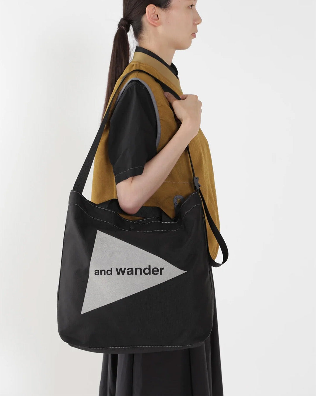 Black Recycle OX Tote Bag