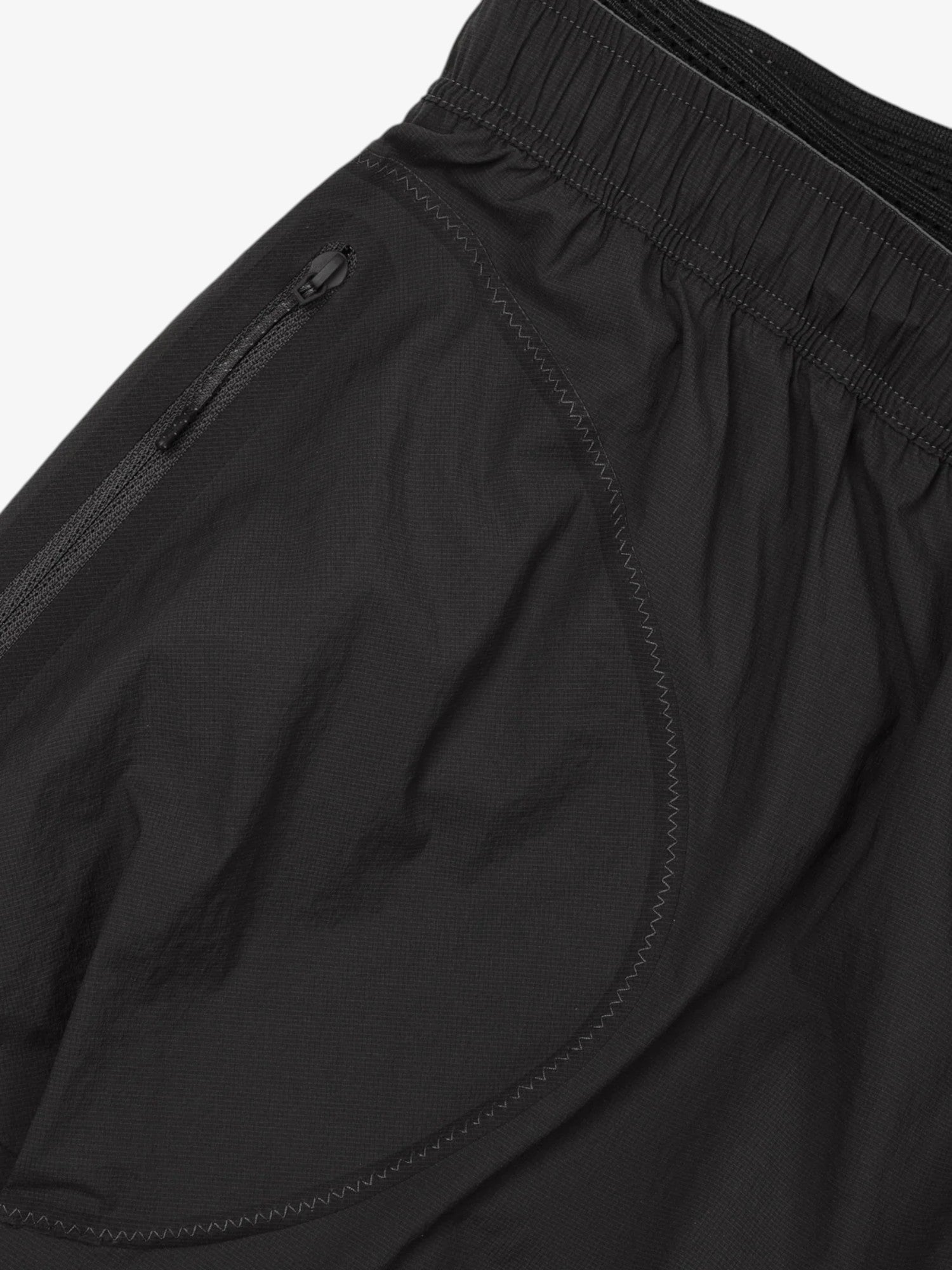 Black Rippy™ Cordura® 5" Trail Shorts