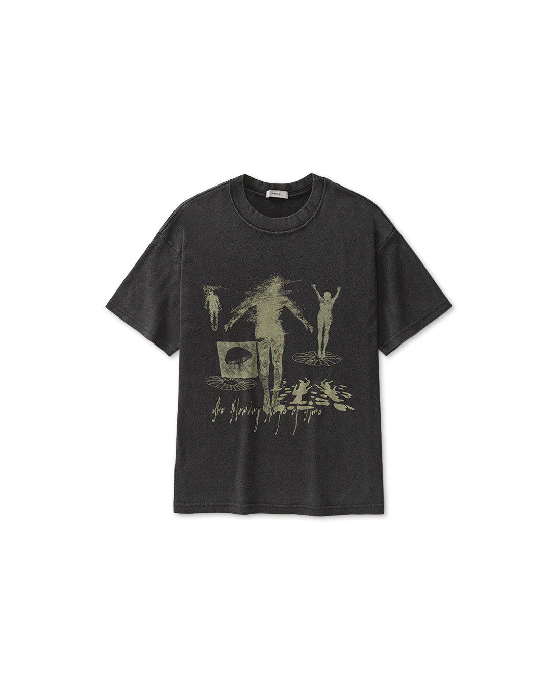 Black Stoned 'Synergy' Heavy Boxy Tee