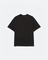 Black Studed Sun Faded Tee