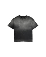Black Trashed 'Blank' Tee