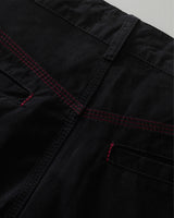 Black Twill Shorts