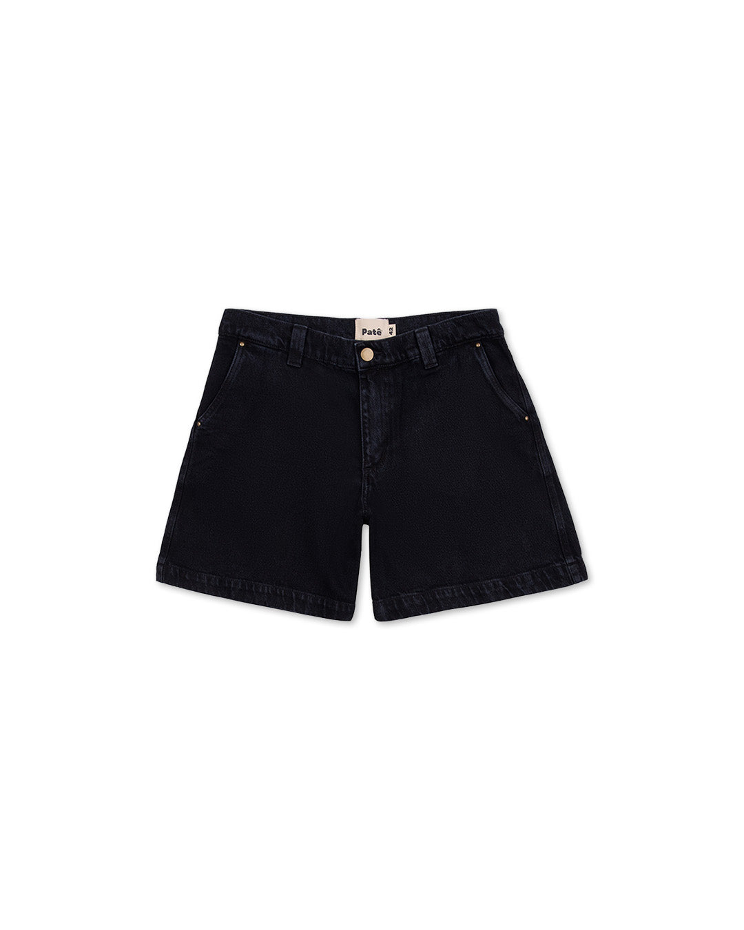 Black 'Walk' Denim Shorts