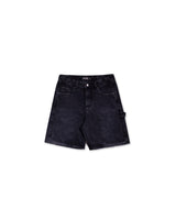 Black Washed Carperter Shorts