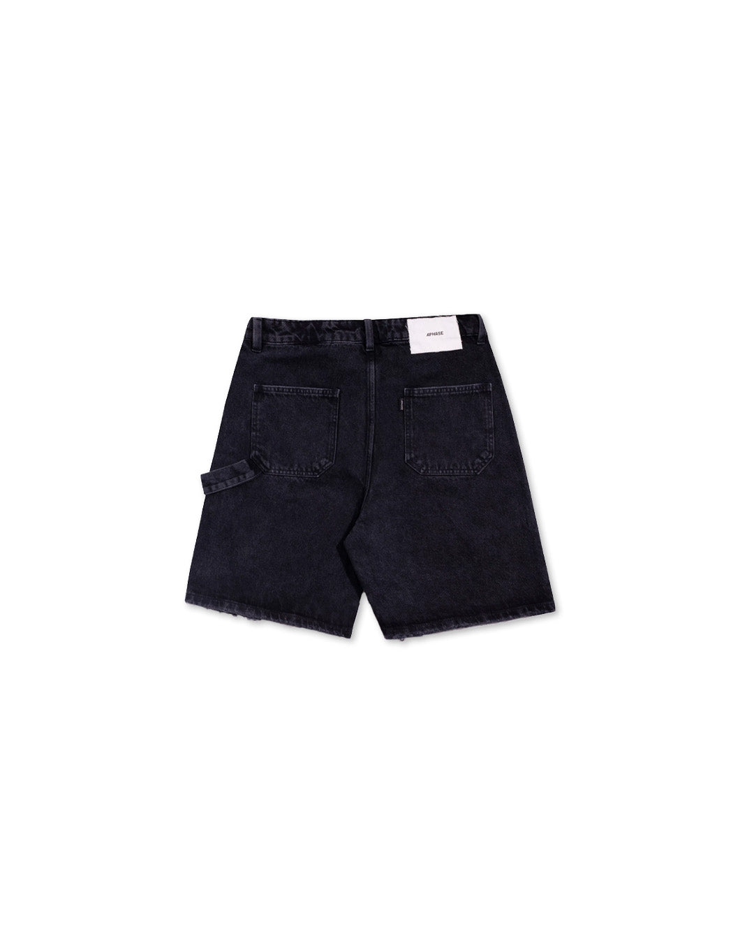 Black Washed Carperter Shorts
