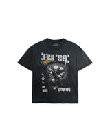 Black Washed 'FM 99' Tee