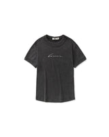 Black Washed 'Signature' Baby Tee