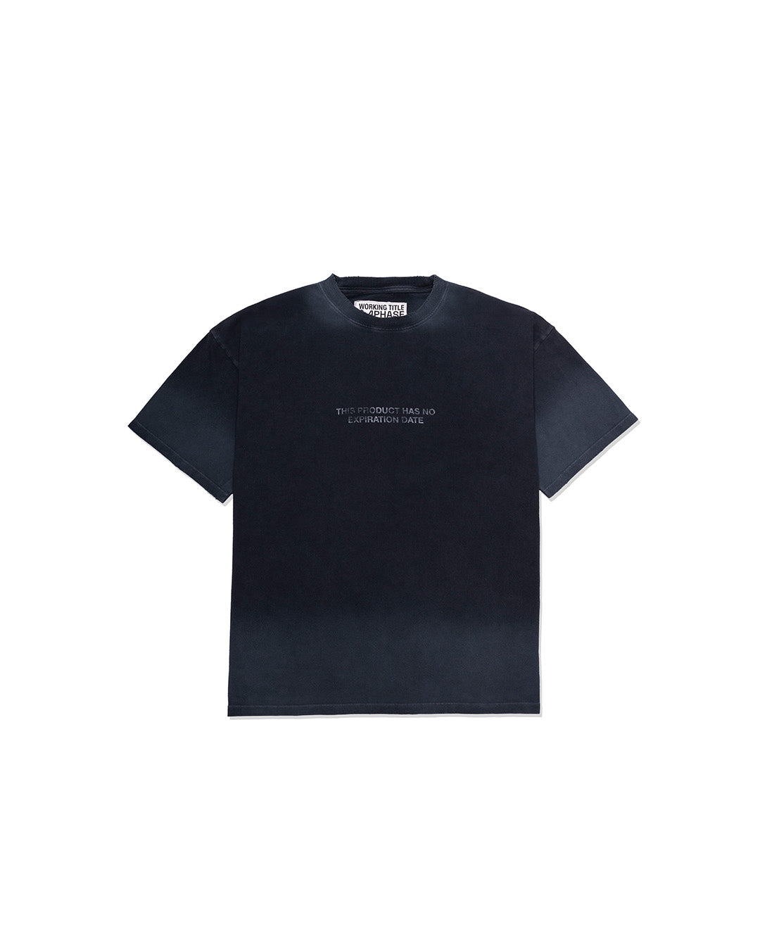 Black Washed 'Timeless' Tee X APHASE