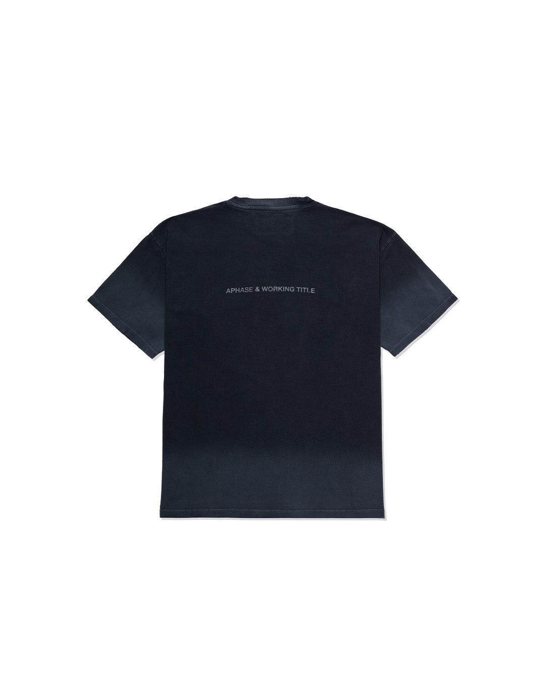 Black Washed 'Timeless' Tee X APHASE