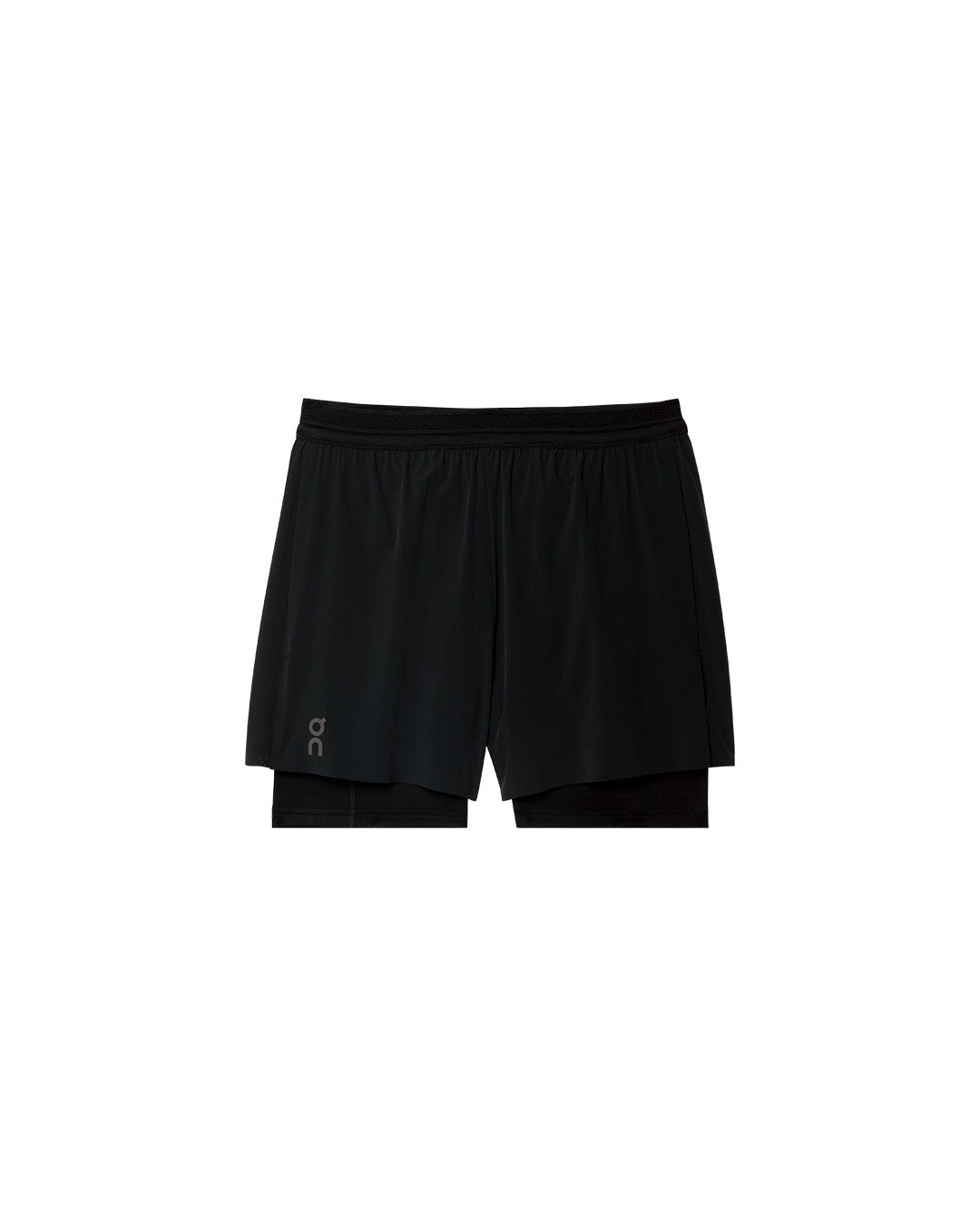 Black '5" Performance 2/1' Shorts