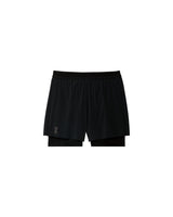 Black '5" Performance 2/1' Shorts