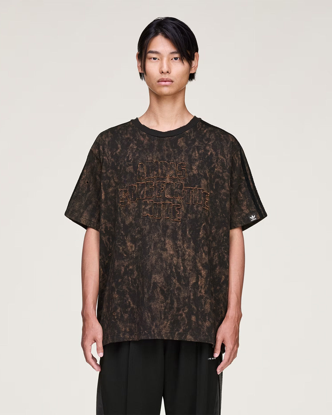 Black 'ADI006 SS' Tee X SONG FOR THE MUTE