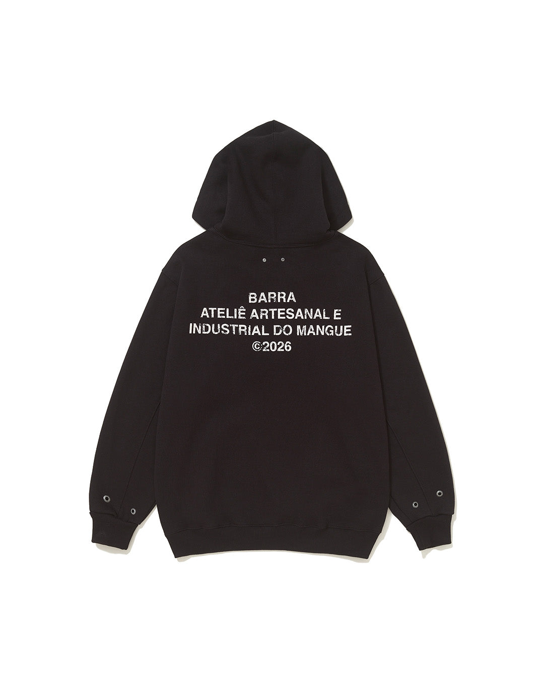 Black 'Atelie' Hoodie