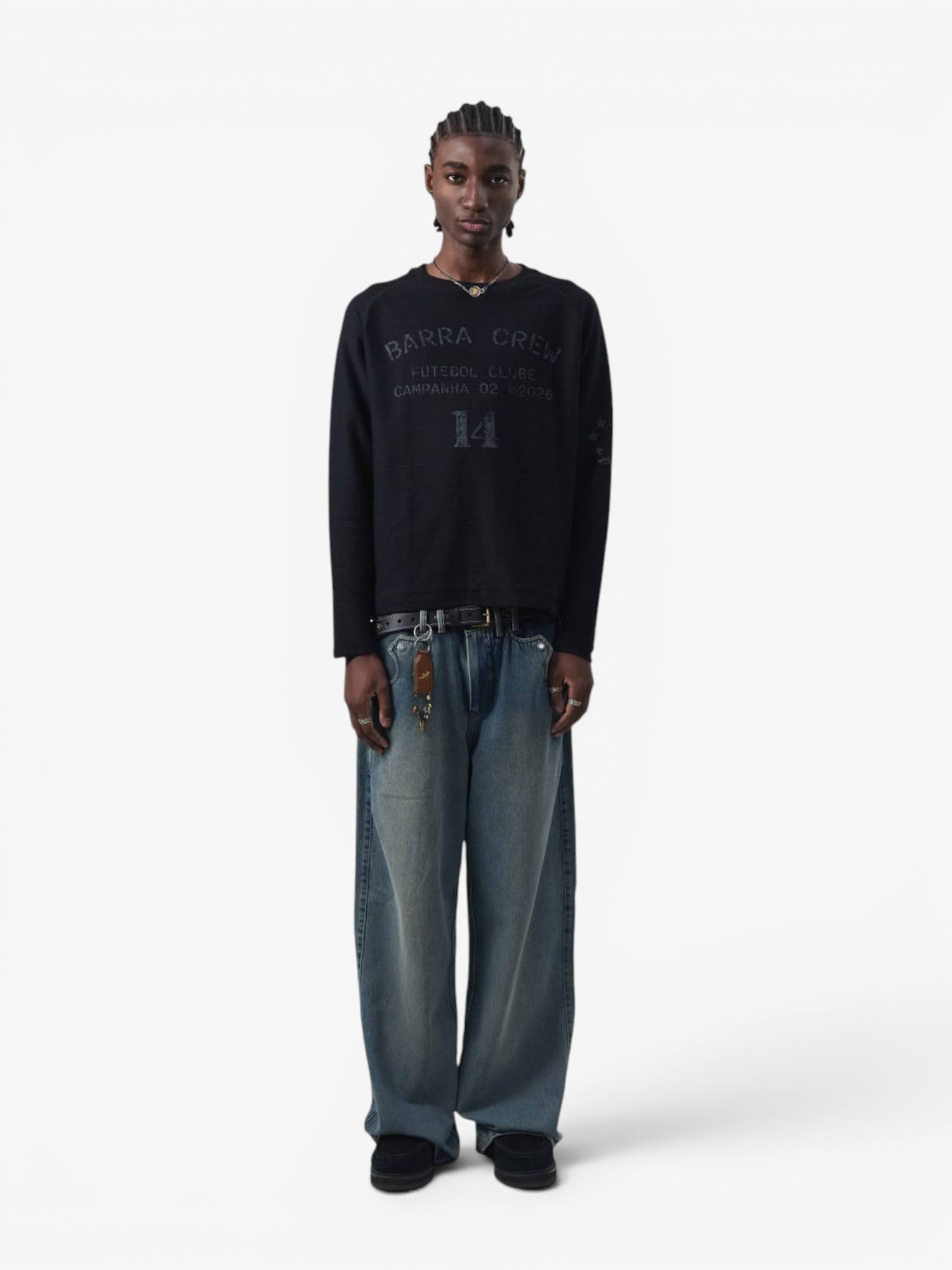 Black 'BFC' Longsleeve Tee