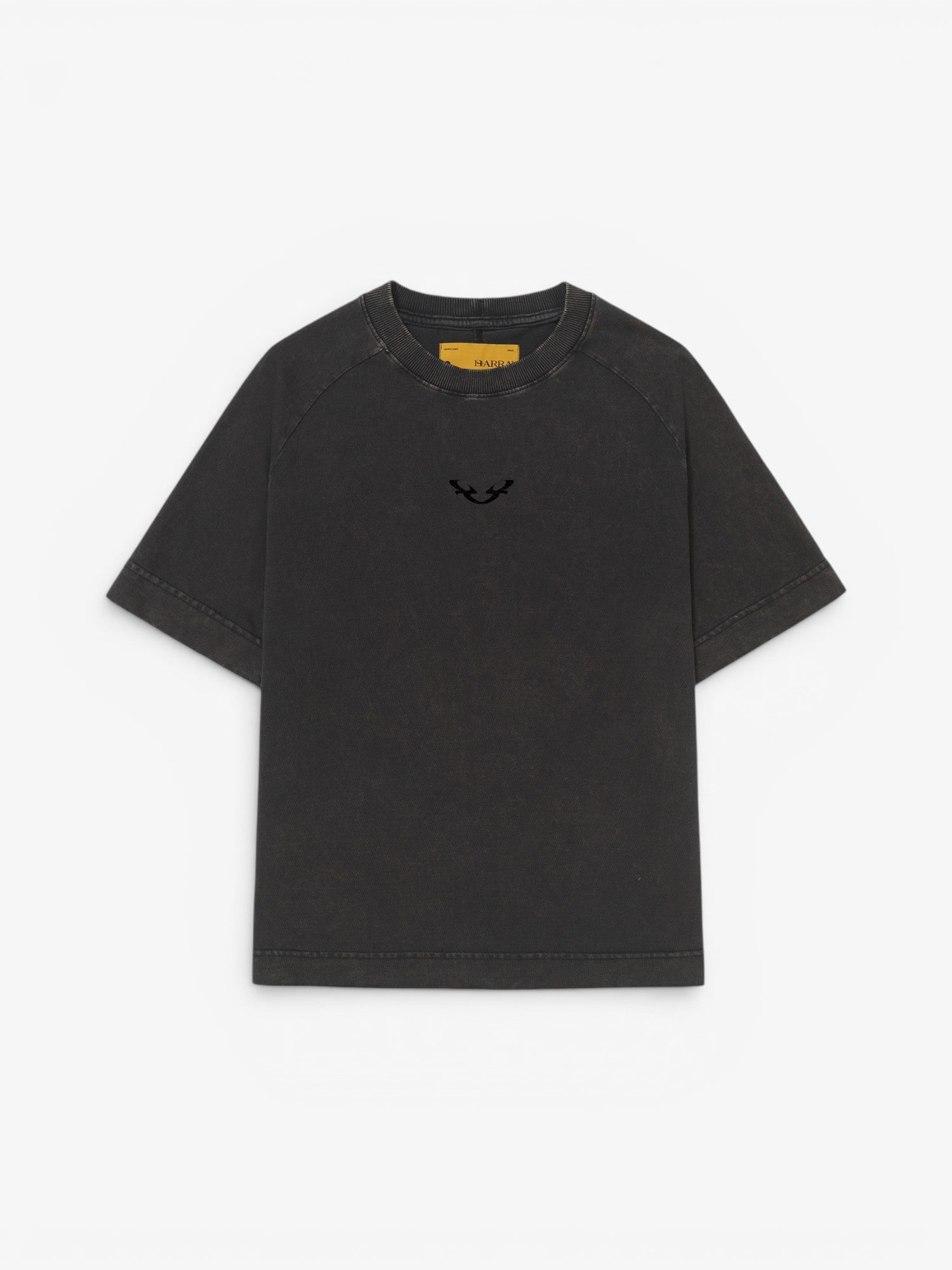 Black 'B Reflexo' Raglan Tee