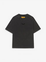 Black 'B Reflexo' Raglan Tee