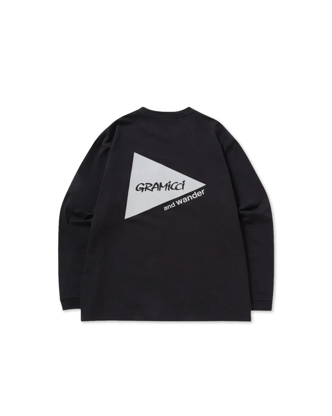 Black 'BackPrint' Longsleeve Tee X GRAMICCI