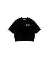 Black 'Boots' Boxy Over Tee