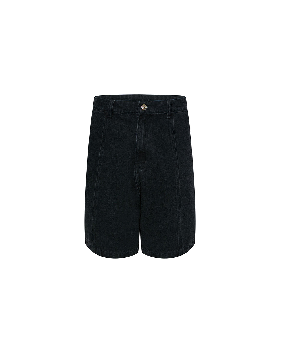 Black 'CLS' Denim Shorts